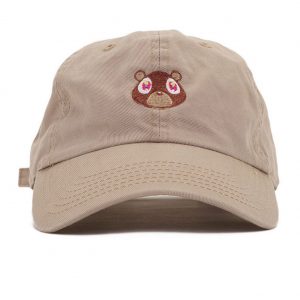 Kanye Bear Dad Hat Khaki