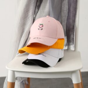 peach emoji hat