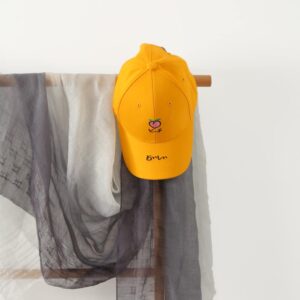 peach emoji hat 4 Yellow