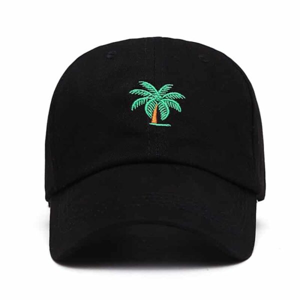 Palm Tree Hat Black