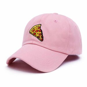 Pizza Dad Hat Pink