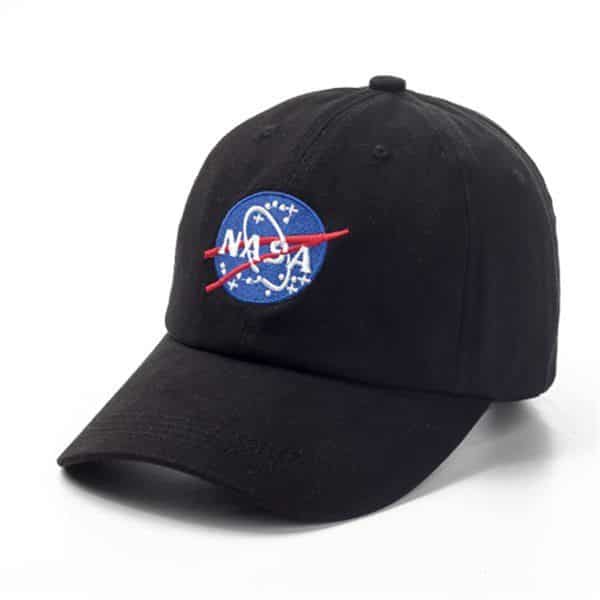 nasa dad hat black