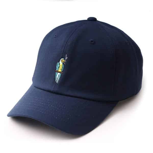 Smoking Parrot Hat Navy