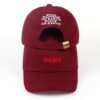 Damn Hat Wine Red