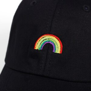 Rainbow Embroidery Hat