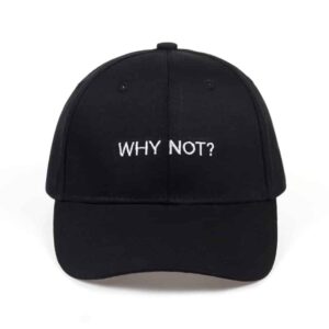 Why Not Hat Black 1