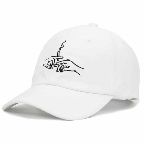 Smoking Hat White