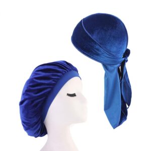 Velvet Wave Cap Blue 1