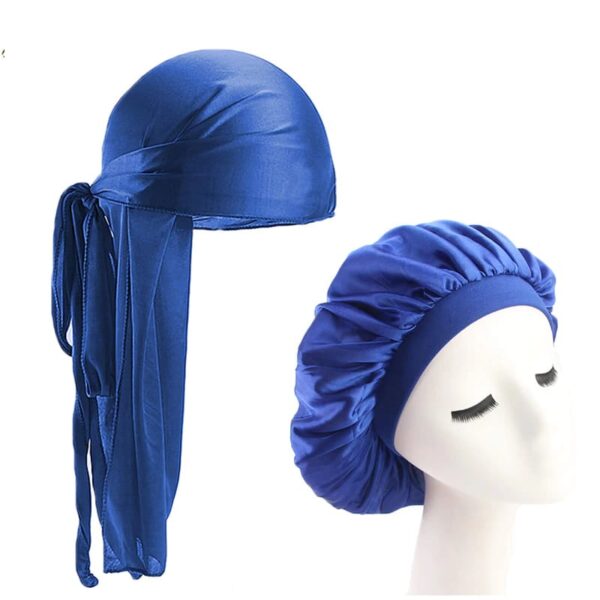 Silky Wave Cap Blue 2