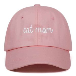 Cat Mom Dad Cap