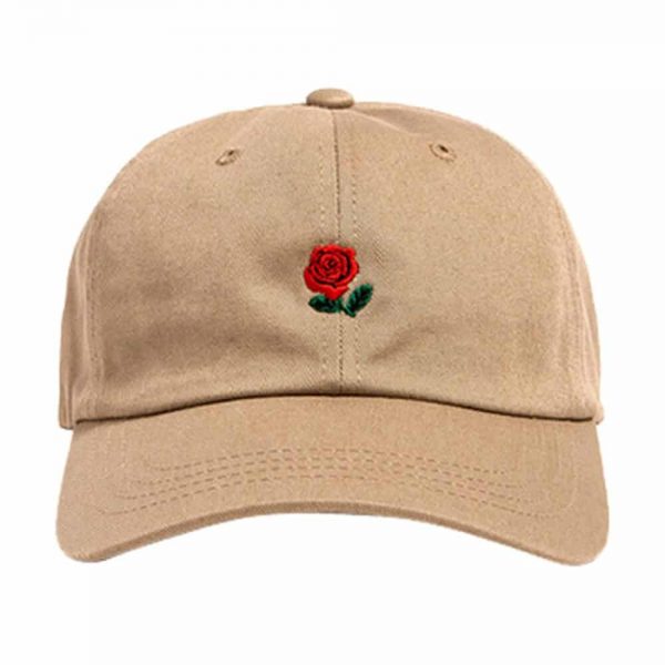 Rose Hat Khaki