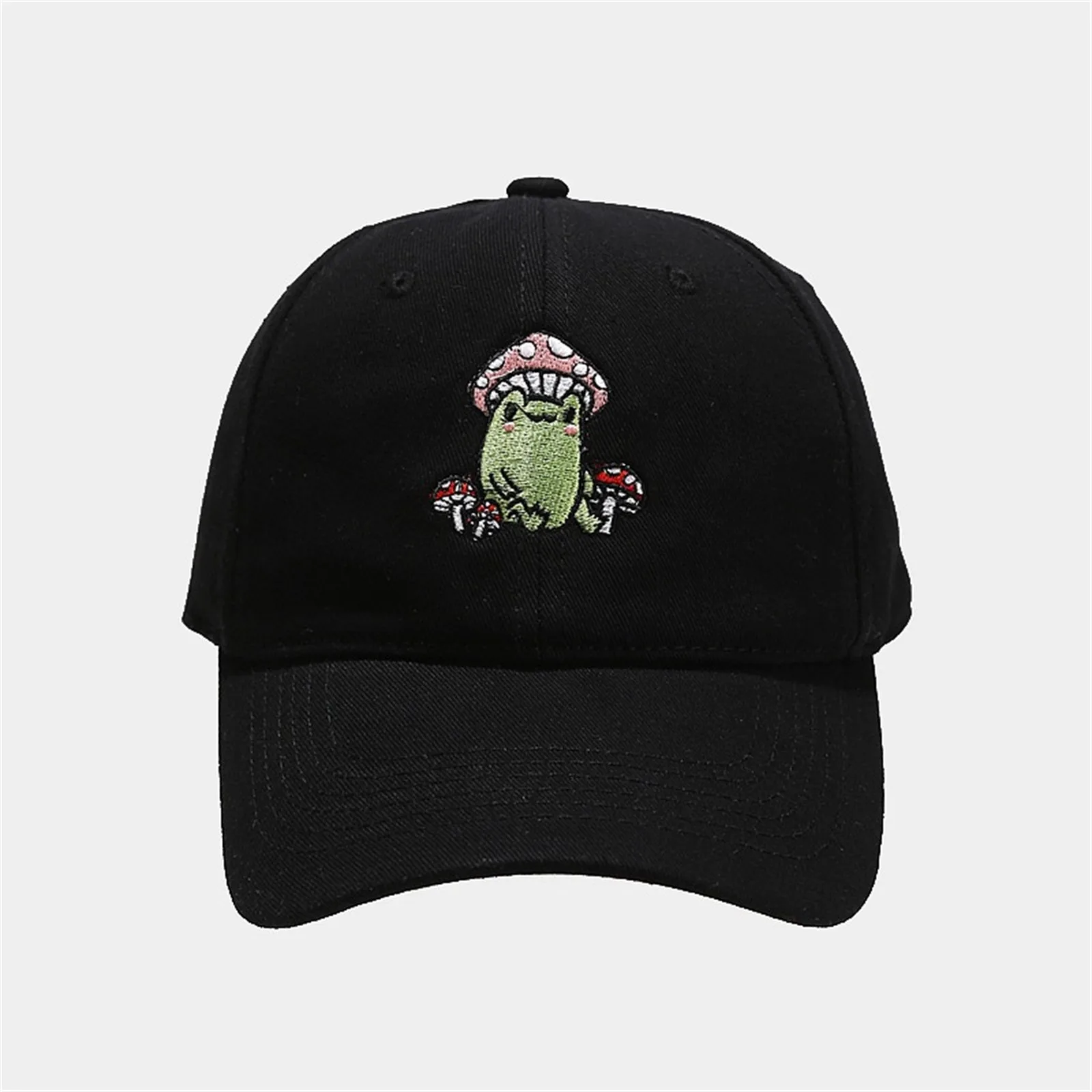 Frog With Mushroom Hat