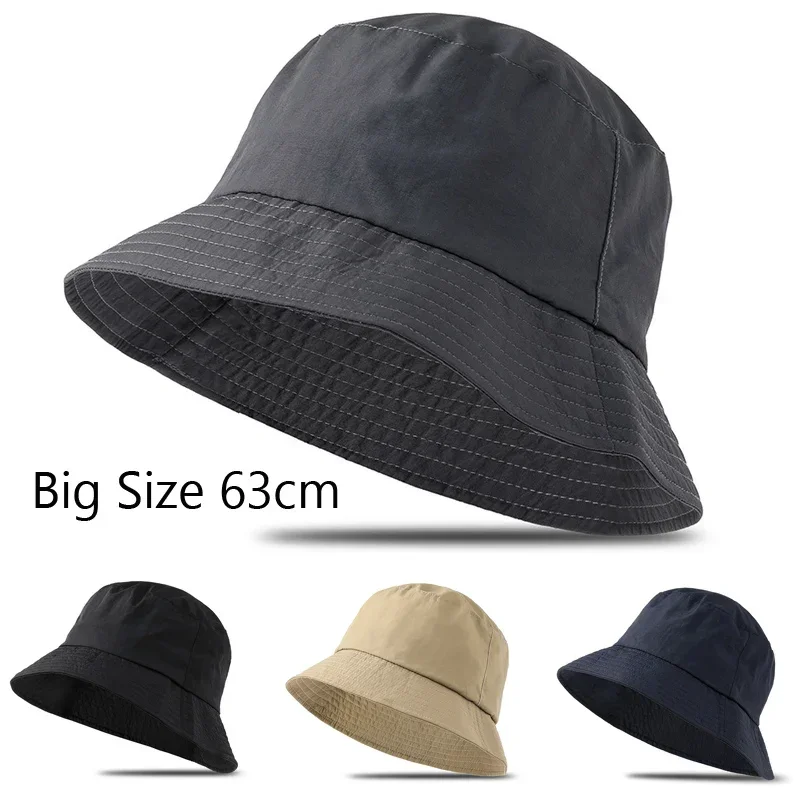 Waterproof Large Size Bucket Hat – Unisex UV Bucket Hat