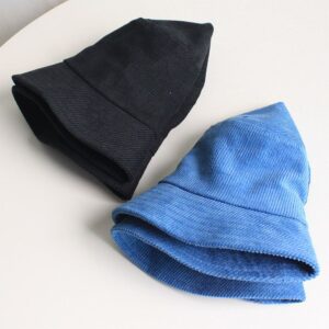 Oversized Corduroy Bucket Hat
